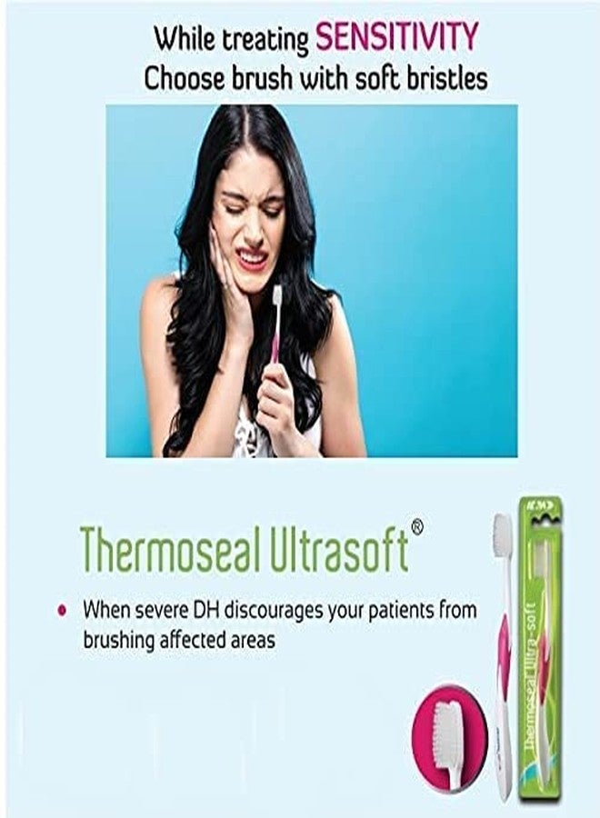 ICPA Thermoseal Ultrasoft Manual Toothbrush for adults (Pack Of 12)Multicolor - Image 5